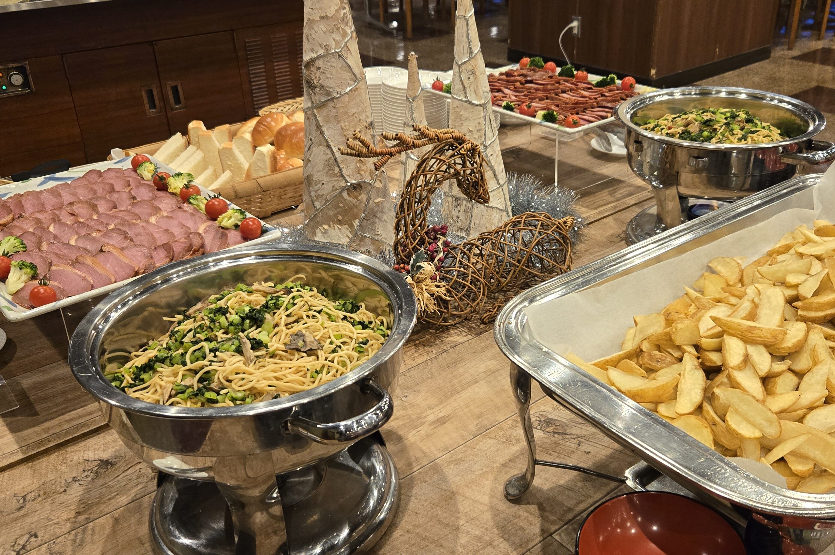 冬のバイキング